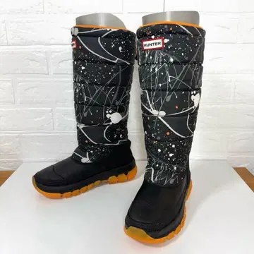 [ 컨디션 최상!! ] HUNTER 헌터 스노우 부츠 톨 방수 방한 톨