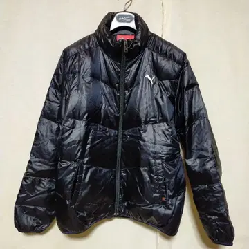 PUMA 블랙 다운 자켓 M