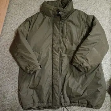 애프터눈 티 M 사이즈 카키 충전솜 몬스터 코트