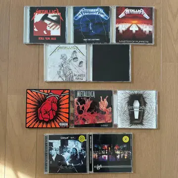 메탈리카 10장 CD 세트