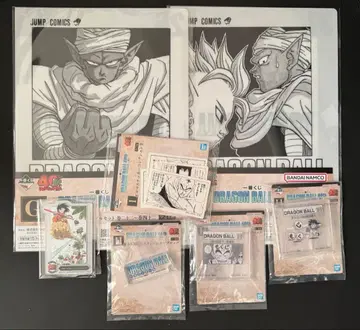 드래곤볼 제일복권 그 두 번째 클리어 파일, 시계 부품 스티커 등