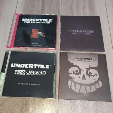 undertale 언더테일 사운드트랙 게임 뮤직 CD 잡지 부록