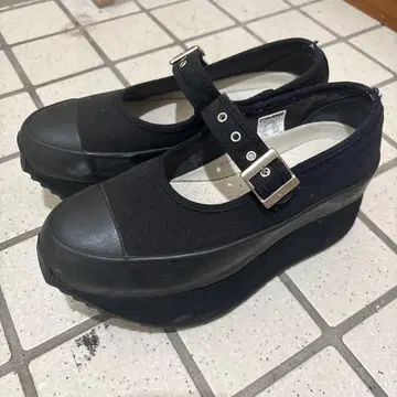 [ 레어 ] converse 23.5 청키 보트 멜리 제인 스니커즈