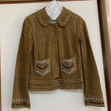 빈티지 archjve 스터드 블루종