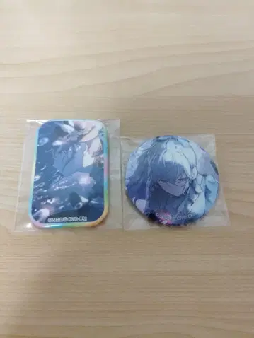 프로세카 아사히나 마후유 그리캔 44C 스퀘어 캔뱃지 40B 2점 세트