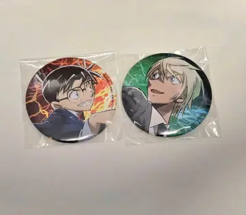 에도가와 코난 아무로 토오루 배틀 비주얼 캔뱃지 제로의 집행인