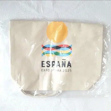 오사카 간사이 만박 스페인관 한정판 토트백 캔버스백 에코백