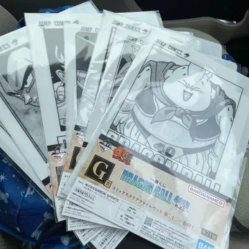 드래곤볼 40주년 클리어 파일 세트