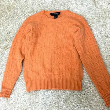 랄프 로렌 컬렉션 90년대 케이블 캐시미어100 M 사이즈