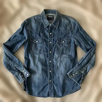 Wrangler 데님 셔츠 S 사이즈
