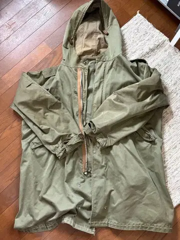 파라쉘 M-1961 밀리터리 자켓 XL 라이너 포함 실물