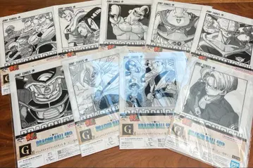 제일복권 드래곤볼 40th 클리어 파일 G상 9종 세트