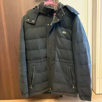 LACOSTE 블랙 다운 자켓 50/4