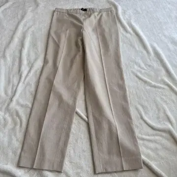 띠어리 센터 프레스 팬츠 베이지