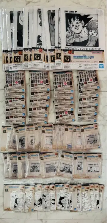 제일복권 드래곤볼 40주년 ~그 두 번째~ 하위상 컴플리트 세트