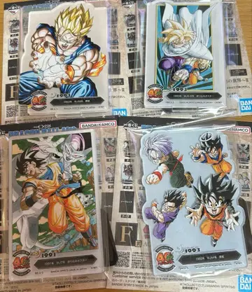 드래곤볼 제일복권 F상 ACLLECT 4개 세트