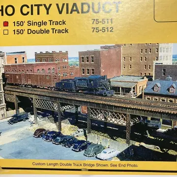 HO 고가교 싱글 트랙 75-511