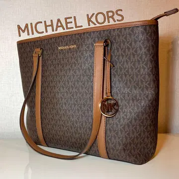 MICHAEL KORS 브라운 토트백 마이클코어스