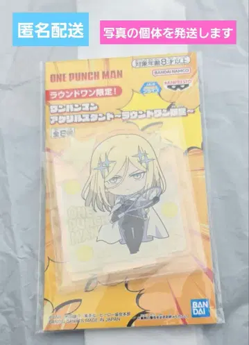 라운드원 한정판 원펀맨 아크릴 스탠드 플래시