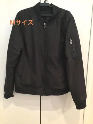 블랙 MA-1 자켓 아우터 여성용 M 사이즈