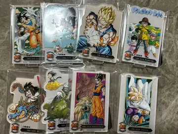드래곤볼 40주년 제일복권 그 두 번째 아크릴 스탠드 8개 세트