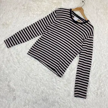 [ agnes b. homme ] 에네스베 (3) 보더 무늬 롱 T