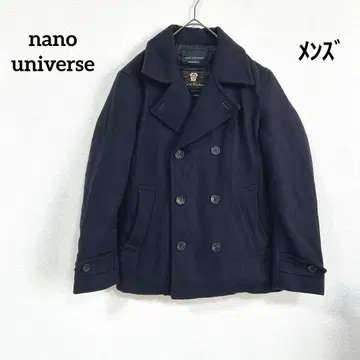 nano universe 이탈리아제 울 캐시미어 멜톤 피코트 P코트