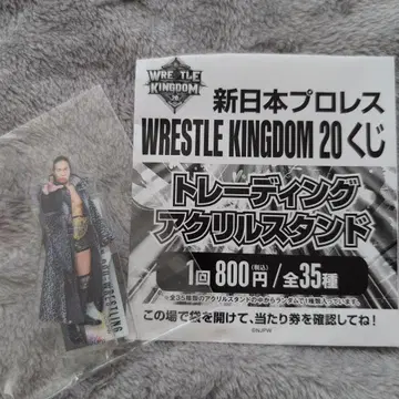 WRESTLE KINGDOM 20 아크릴 스탠드 TAKESHITA 선수