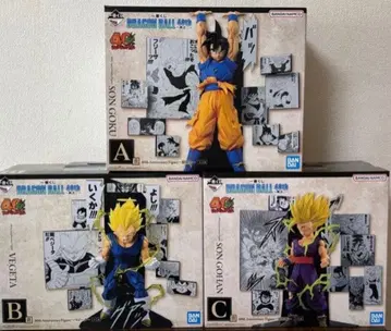 제일복권 드래곤볼 40주년 피규어 A상 B상 C상 세트