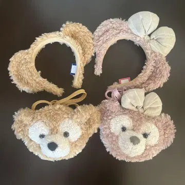 디즈니 더피 셰리메이 패스케이스 머리띠 세트