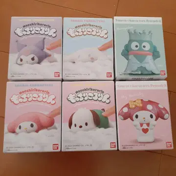 산리오 캐릭터즈 모찌리코로린 4점 프렌즈3 2점