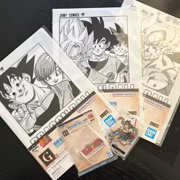 제일복권 드래곤볼 40th 그 두 번째 F상 G상 H상 로고 블록