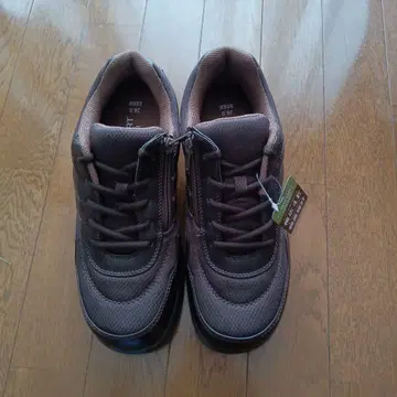 COMFORT 브라운 스니커즈 지퍼 달린