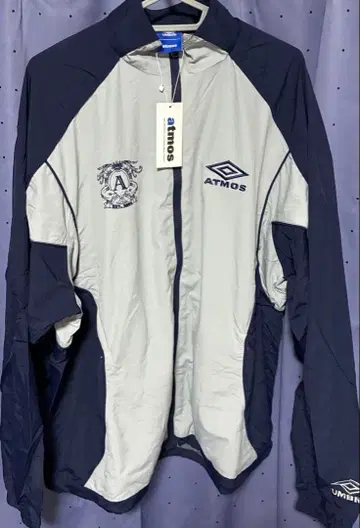 엄브로 ATOMS 나일론 자켓 그레이/네이비