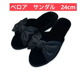여성용 리본 포함 샌들 벨로아