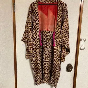 쇼와 레트로 다이쇼 로망 긴 겉옷 시보리