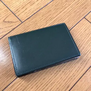 [ 새상품급 ] COCOMEISTER 명함지갑 모스그린