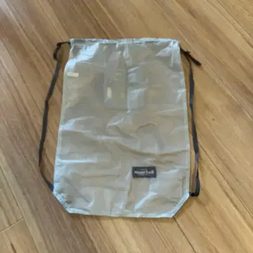 새상품 몽벨 U.L. 냅색 포켓터블 라이트 그레이