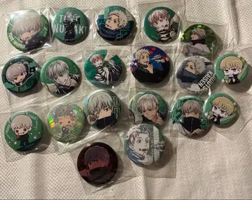 주술회전 이누마키 토게 캔뱃지 묶음 판매 19점