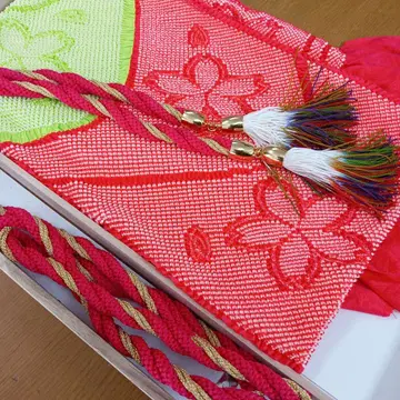 35 허리띠 오비 장식 천 세트