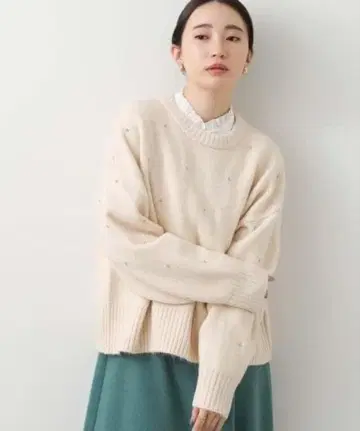 그레디 브릴리언트 Gready Brilliant 비쥬 크루 니트