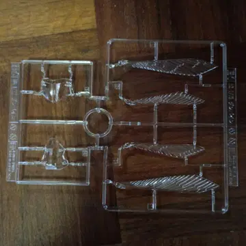 HG(하이그레이드) 프라모델 부품 1/72 토드 던바인 클리어 부품만