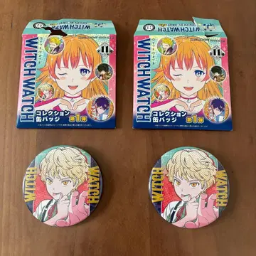 위치 워치 WITCH WATCH 컬렉션 캔뱃지 키리우 미하루