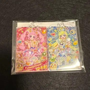 아이프리 남코 한정판 아크릴 카드 키링 바즈리움 히마리 미츠키