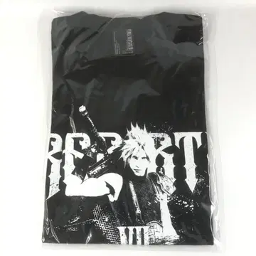 파이널 판타지 VII 리버스 T셔츠 클라우드 프리 사이즈