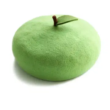 MANUSMACHINA 파랑 사과 베레모