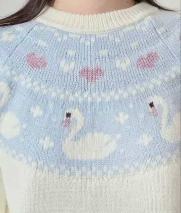 애니멀 노르딕 니트 풀오버 TINA: JOJUN