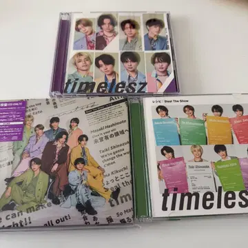 3가지 형태 Steal The Show / 레시피 timelesz DVD