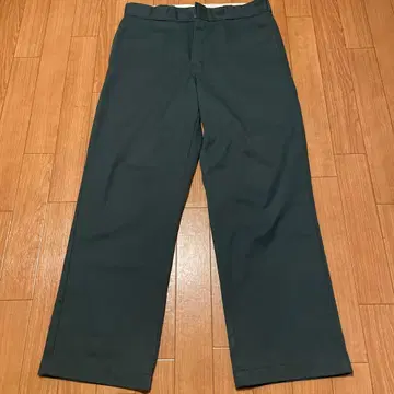 Dickies 874 워크 팬츠 그린 33 x 32