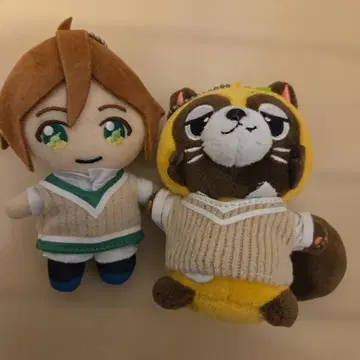 우라시마사카타센 우라타누키 봉제 인형 마스코트 세트